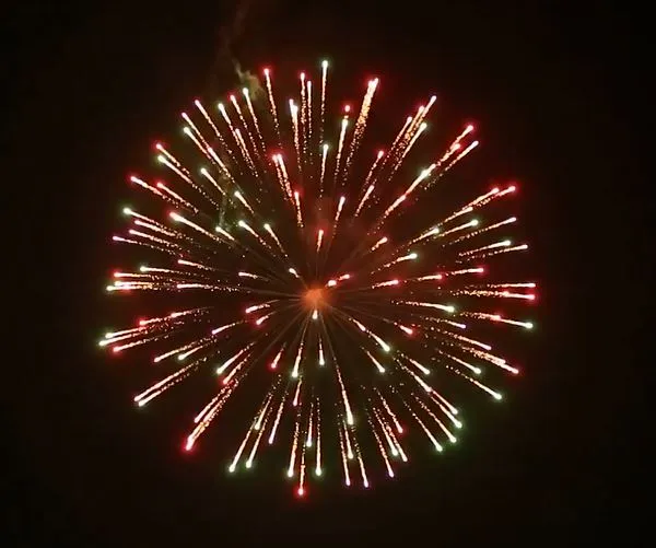 Dancing Display Fireworks Professional Pyrotechnics